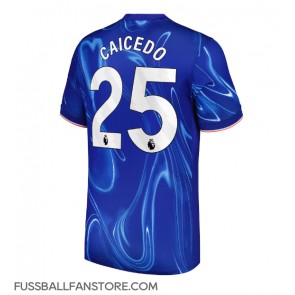 Chelsea Moises Caicedo #25 Replik Heimtrikot 2024-25 Kurzarm